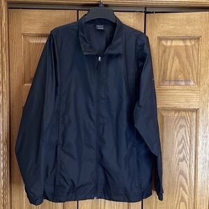 Nike Golf breathable, water resistant black windbreaker jacket. Men’s size XL